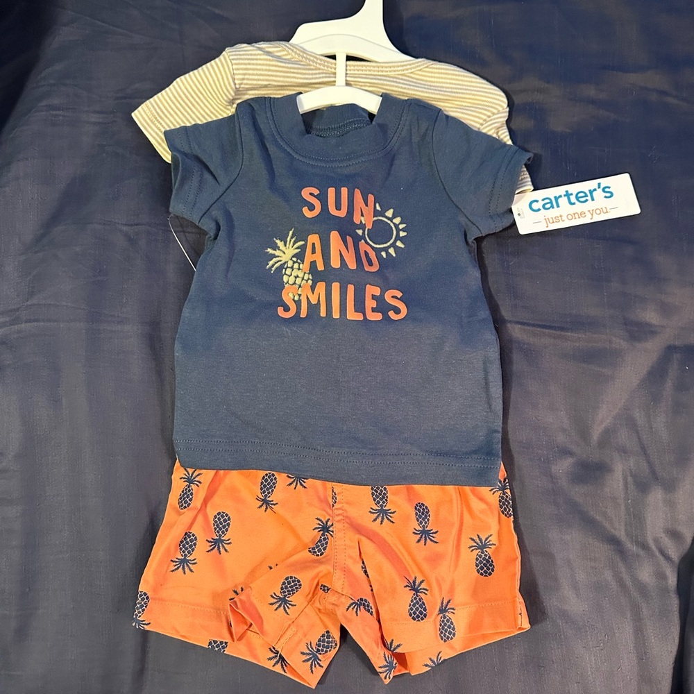 Baby boy matching outfit